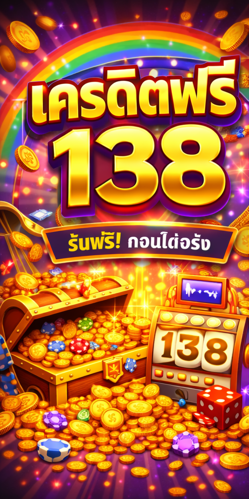 เครดิตฟรี 138 แทงบอล ไม่ต้องฝาก